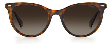 Women Polaroid Sunglasses: PLD 4107/S - Havana - SpecSMART Eye Clinic (Front View)